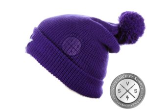 Lost Art Pompom Beanie
