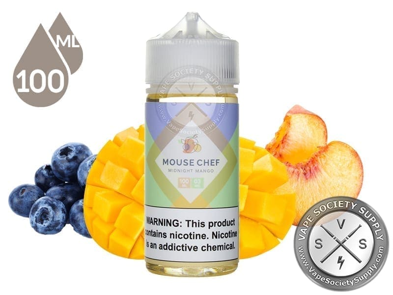 Midnight Mango By Mouse Chef 100ml Vapesocietysupply 12 99