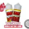 OMG E-liquid Bundle 240ml (2x120ml)