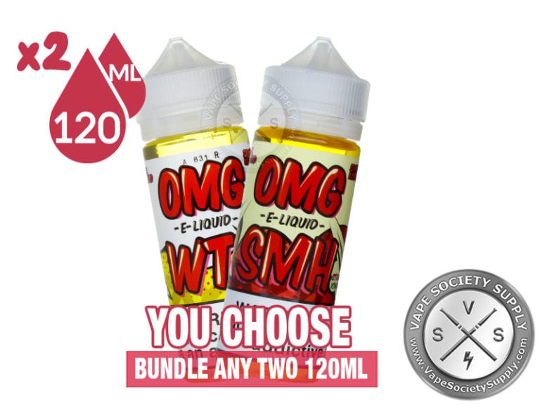 OMG E-liquid Bundle 240ml (2x120ml)