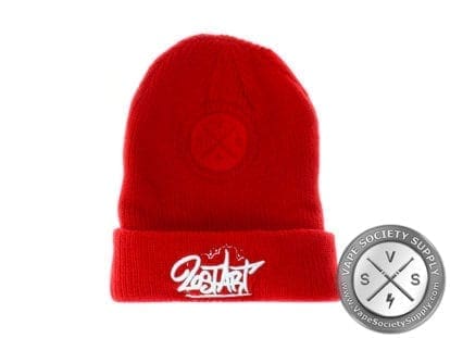 Patch Beanie-White Logo by Lost Art