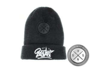 Patch Beanie -White Logo by Lost Art