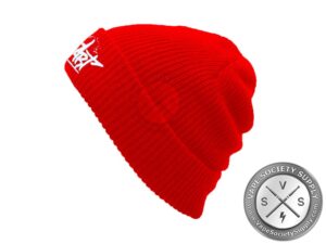 Patch Beanie- White Logo by Lost Art