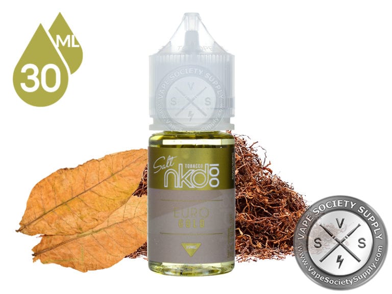 Euro Gold Tobacco by Naked 100 Salt 30ml