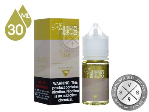Euro Gold Tobacco by Naked 100 Salt 30ml