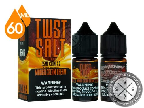Mango Cream Dream by Twist Salt E-Liquid 60ml