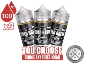 Nitro's Cold Brew E-Liquid Bundle 3x100ml (300ml)
