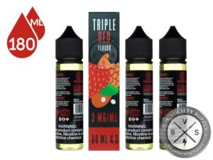 Triple Red by 360 Twist E-Liquids 180ml (3x60ml)