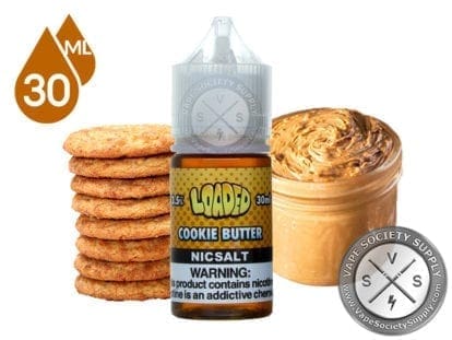 Cookie Butter Nic Salt by Loaded E-Liquid 30ml