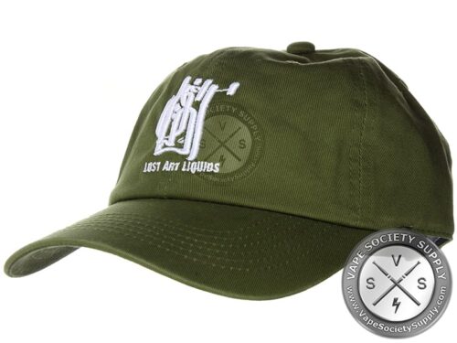 Lost Art Dad Caps -Alternative White Logo