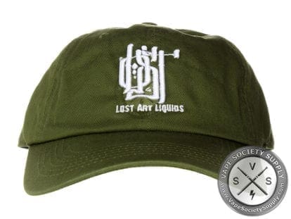 Lost Art Dad Caps -Alternative White Logo