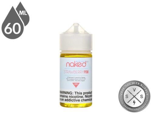 Naked 100 Menthol 60ml Strawberry Pom E-Juice
