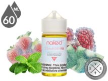 Strawberry Pom Naked 100 Menthol E-Liquids - 65/35 VG/PG - Medium-sized Bottle