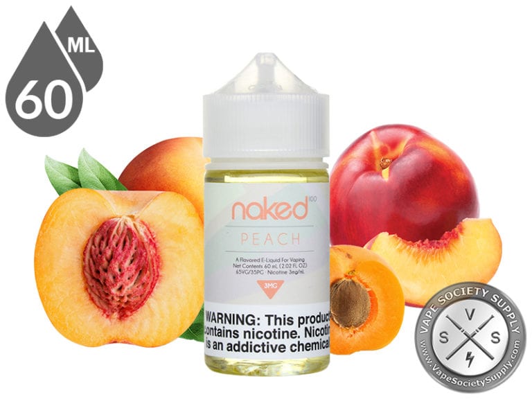 Naked 100 60ml Peach E Juice