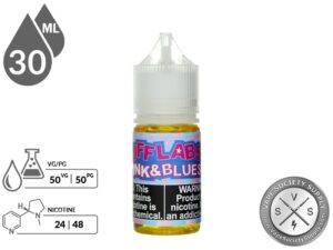 Puff Labs Salt 30ml Pink And Blues Vape Juice