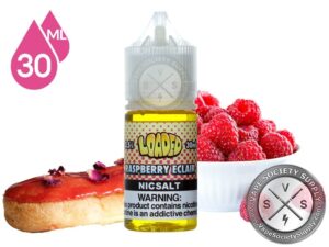 Raspberry Eclair Nic Salt by Loaded E-Liquid 30ml