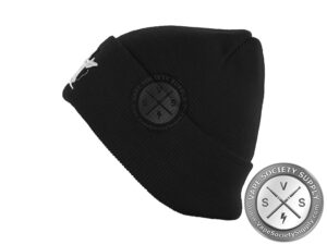 Lost Art White Logo Solid Beanie
