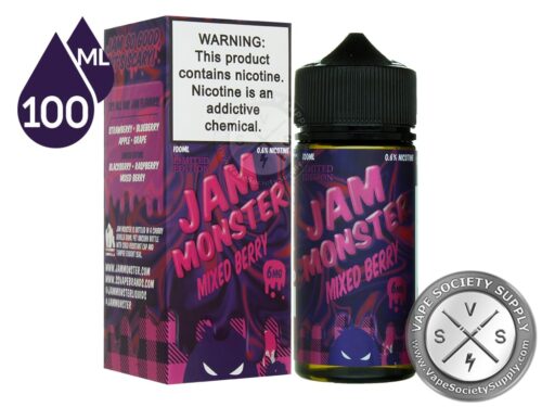 Mixed Berry by Jam Monster Eliquid 100ml