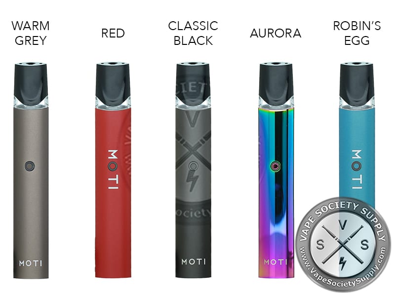 Moti Refillable Pod Open Pod System ⋆ Vape Society Supply ⋆ 2499