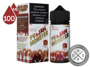 PB & Jam Strawberry by Jam Monster 100ml