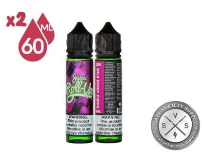 Wild Berry Punch by Juice Roll Upz 120ml (2x60ml)
