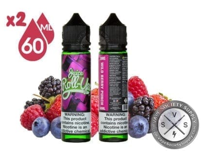 Wild Berry Punch by Juice Roll Upz 120ml (2x60ml)