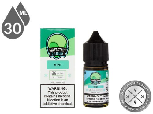 Air Factory Salts 30ml Mint EJuice