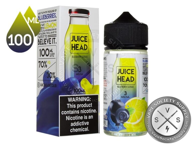 Blueberry Lemon by Juice Head 100ml