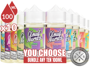 Cloud Nurdz E-Juice Bundle 10 100ml (1000ml)
