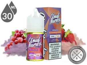 Cloud Nurdz Salts 30ml Grape Strawberry