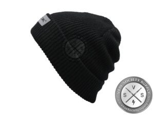 SMOK Logo Solid Beanie - Black