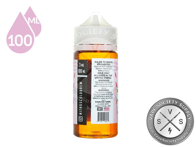 Salted Caramel NITRO'S COLD BREW SHAKES 100ml Vape Juice $13.99 Salted Caramel NITRO'S COLD BREW SHAKES 100ml Vape Juice $13.99