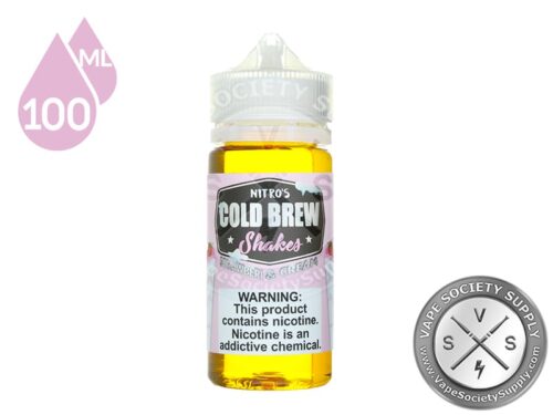 Strawberi & Cream by Nitro’s Cold Brew Shakes 100ml
