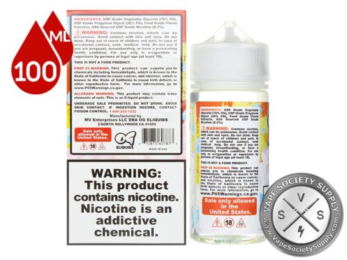 Strawberry Lemon Iced by Cloud Nurdz 100ml