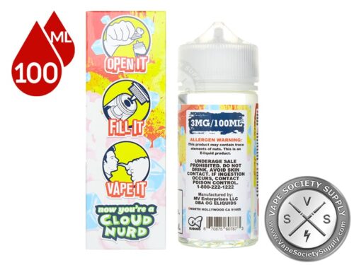 Strawberry Lemon Iced by Cloud Nurdz 100ml