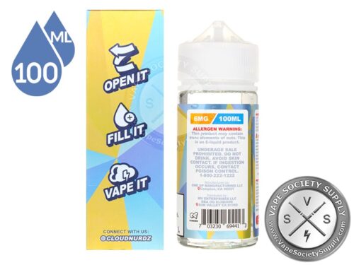 Peach Blue Razz by Cloud Nurdz 100ml