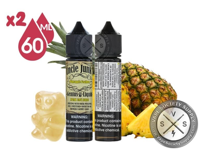 Pineapple Feathers by Uncle Junk’s 2x60ml(120ml)