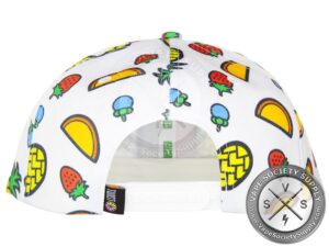 TWIST Snapback Cap - Fruit Twist Logo White