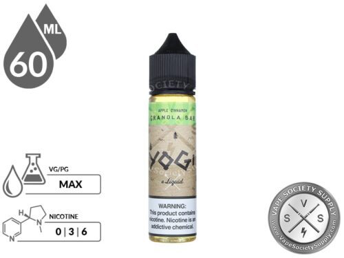 Apple Cinnamon Granola Bar By YOGI Eliquid 60ml