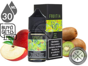 Apple Kiwi Crush Salt by Fruitia Fresh Farms E-Liquid