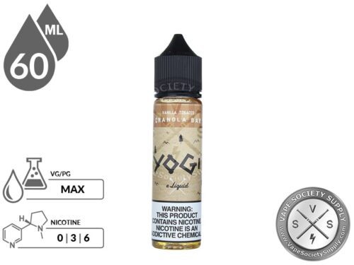 Vanilla Tobacco Granola Bar By YOGI Eliquid 60ml