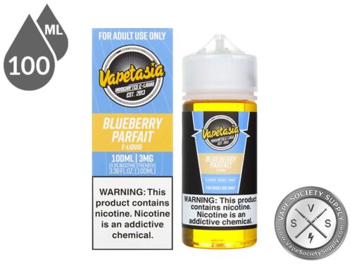 Vapetasia 100ml Blueberry Parfait E Juice