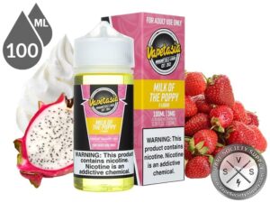 Milk Of The Poppy Vapetasia E-Liquid - Strawberry Dragon Fruit Cream