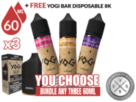 Yogi E-Juice Bundle 3 60ml (180ml)