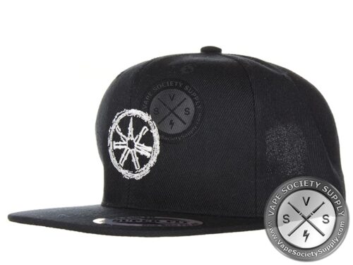 Asmodus Snapback Cap -White Logo