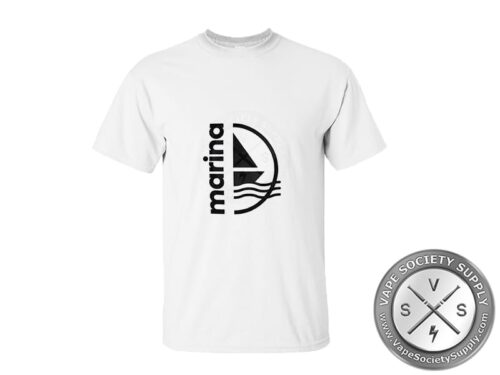 Marina Vape- Vertical Logo Tshirt