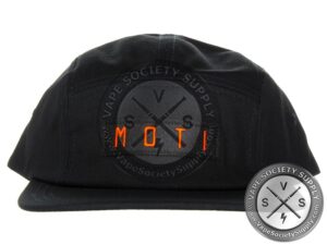 Moti Snapback Cap- Orange Logo