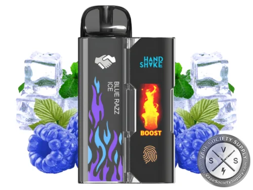 North HandShake 15000 Disposable Pod & Rechargeable Kit Blue Razz Ice