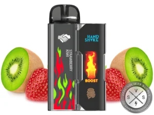 North HandShake 15000 Disposable Pod & Rechargeable Kit Strawberry Kiwi