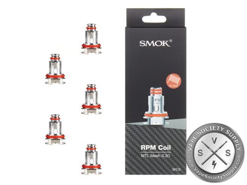 SMOK RPM Replacement Coils 5PCS MTL Mesh 0.3ohm